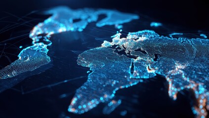 Poster - Global Network Connectivity: A Digital World Map
