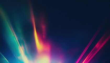 Fototapete -  vibrant light streaks on dark gradient background for digital art, web design, print posters, branding visuals, and abstract graphic compositions