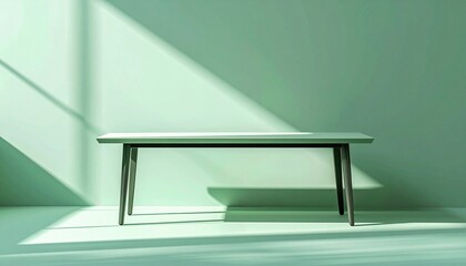 Poster - Minimalist furniture design modern interior photography bright space angled view aesthetic appeal