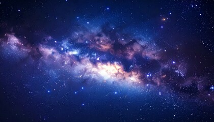stars and galaxy outer space sky night universe background