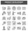 © Icon - Product Development Icons: 25 Essential Line Icons for Business