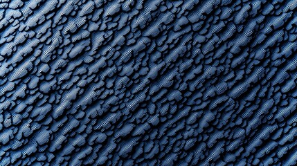 Poster - Texture design showcasing intricate patterns in a deep blue backdrop for ecological themes