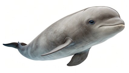 whales are swimming in the vast ocean.