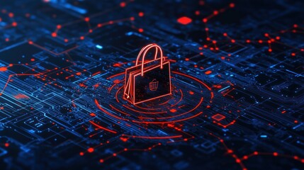 Poster - Secure Online Shopping:  Digital Commerce and Data Protection in the Cyber World
