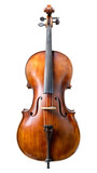 Old vintage ancient cello
