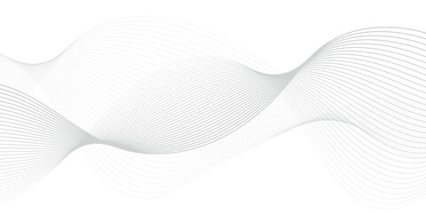 Poster - abstract grey, white smooth element swoosh speed wave modern stream transparent background. abstract
