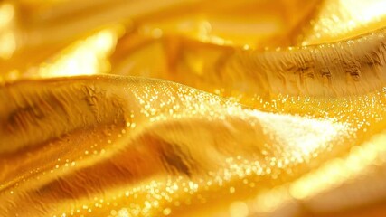 Poster - Gold background, shiny texture, in the style of gradient, in the style of a yellow.