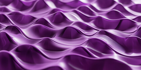 Poster - purple wavy texture with glossy finish creating a dynamic visual effect.