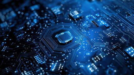Poster - Intricate Circuit Board: A Deep Dive into Digital Technology