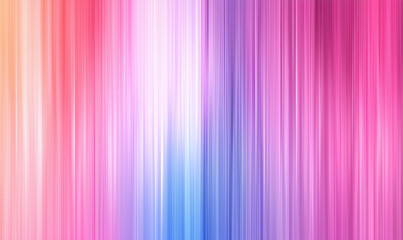 Poster - colorful vertical gradient stripes in shades of pink, purple, and blue.