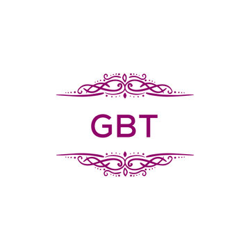 GBT creative minimalist letter logo.