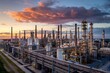 © Asadur - Oil Refinery Industrial with Complex Pipelines