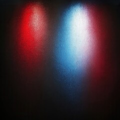 Poster - Abstract Background with Red and Blue Lights on a Dark Textured Surface for Creative Use
