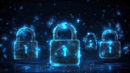 Poster - Digital padlocks and data security