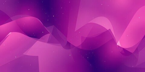 Poster - Abstract background with flowing pink and purple shapes and scattered white stardust effect