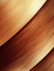 Poster - abstract golden brown texture background with flowing lines and smooth curves creating a warm and in