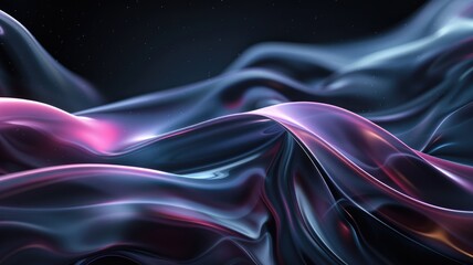 Poster - Wonderful picture of colorful light sparkling particles scattered across space background, create abstract bokeh effect perfect for designs that aim to evoke a sense of energetic and fantasy. AIG53.