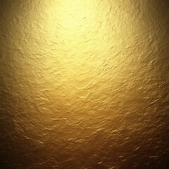 Poster - Golden textured surface with light source from above for luxury backgrounds and design elements