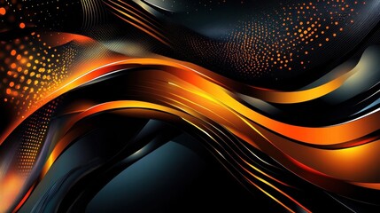 Poster - Abstract dark corporate style design. Vector background illustration
