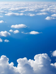 blue sky heaven clouds air aerial wallpaper texture background
