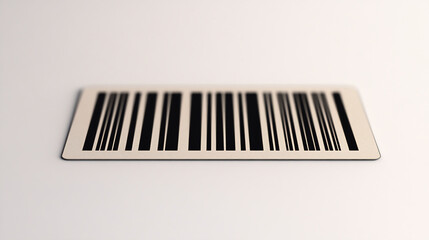 bar code on a white background