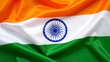 flag of india waving