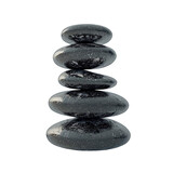  A set of zen stones stacked in balance Isolated on White and transparent Background.png