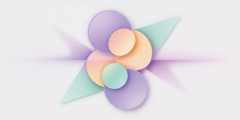 Aufkleber - Minimal Geometric Gradient EPS background