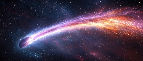 cosmic comet a celestial wonder
