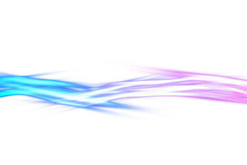 Wall Mural - transparent neon lighting sparkles shining effects, light leaks and film grain effect, color gradien