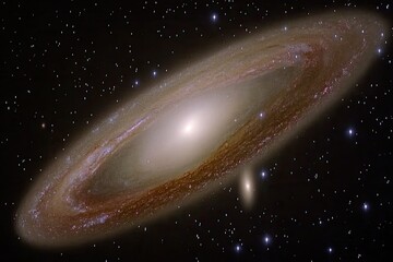 spiral galaxy in deep space (6)