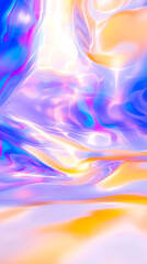 Poster - Vibrant abstract swirls digital art colorful design contemporary environment aesthetic viewpoint