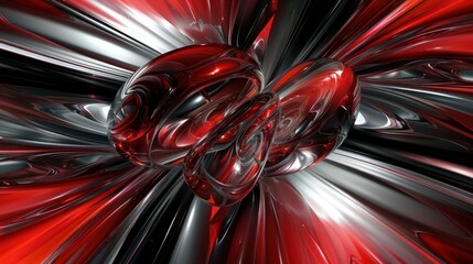 Aufkleber - bold red and black swirling abstract art stock photo --ar 16:9 --raw --v 6 job id: f34927d9-6eda-466