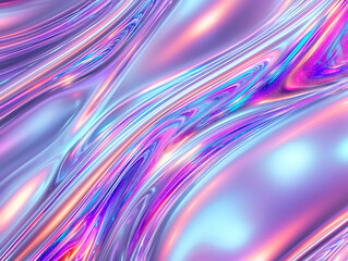 Poster - Dynamic abstract swirls digital art colorful waves virtual environment close-up view futuristic concept