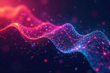 Intricate network of interconnected lines creating a flowing, organic pattern , design, background, art