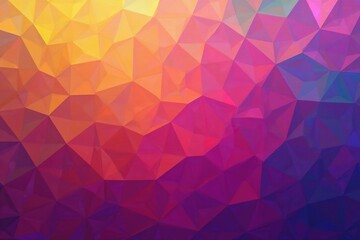Geometric tessellated hexagons, vibrant color gradients, modern, hexagon, illusion