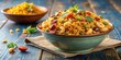 © chokdeelaw - Bhel Puri Bowl with Crunchy Snack Mix, tasty snack, snacking,  tasty snack, snacking, crunchy
