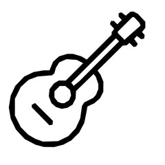 Poster - Simple Ukulele Icon