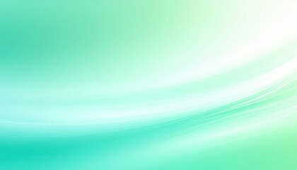 Poster - flowing abstract waves digital art soft color palette tranquil environment aerial view modern concep