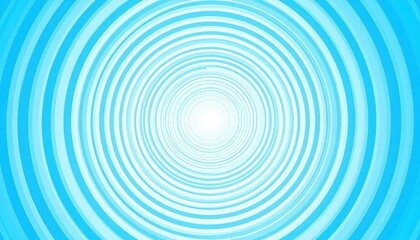 Poster - Vibrant blue ripple patterns abstract art digital creation artistic environment top-down view visual harmony for relaxation