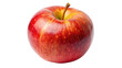 © Zubaraj - Closeup of a fresh and vibrant red apple isolated on Trensprent  Background png
