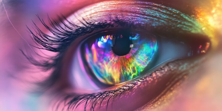 Dreams ripple mist, loops prism on the background