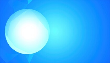 Poster - Dynamic blue light sphere action abstract design graphic art digital space aerial view modern concept