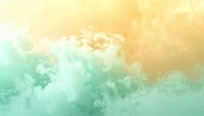 Poster - Dynamic smoke patterns abstract background digital artwork colorful atmosphere aesthetic viewpoint creative concept