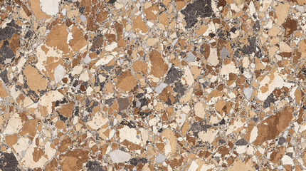 Poster - Textured Stone surface: A detailed overhead shot showcases a unique and sophisticated surface. The composition captivates.