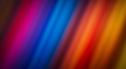 Leinwandbilder - Abstract Colorful Background with Diagonal Blurred Stripes