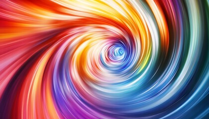 Poster - A vibrant swirl of colors creating a dynamic and energetic visual effect, perfect for backgrounds, abstract art, or creative projects. It evokes emotions and inspires imagination.