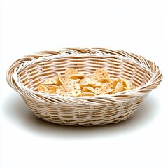 Poster - A beautifully arranged basket of cracked earth showing nature's unique patterns and textures