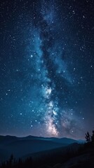 Wall Mural - galaxy night sky astronomy.