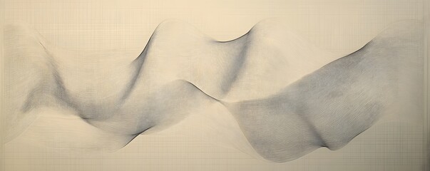 Poster - Abstract surface creates a smooth, fluid wave effect, perfect for innovative backgrounds and artistic presentations.